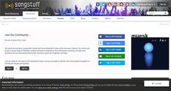 Desktop Screenshot of forums.songstuff.com